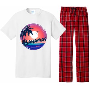 Bahamas Retro Circle Pajama Set