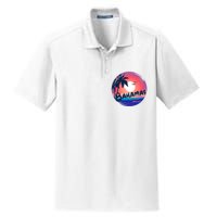 Bahamas Retro Circle Dry Zone Grid Polo