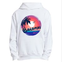 Bahamas Retro Circle Urban Pullover Hoodie