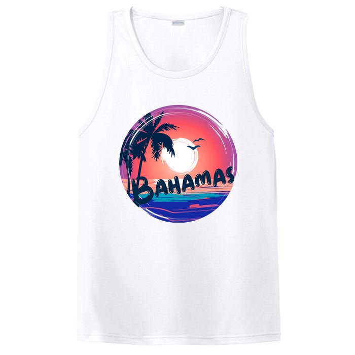 Bahamas Retro Circle PosiCharge Competitor Tank