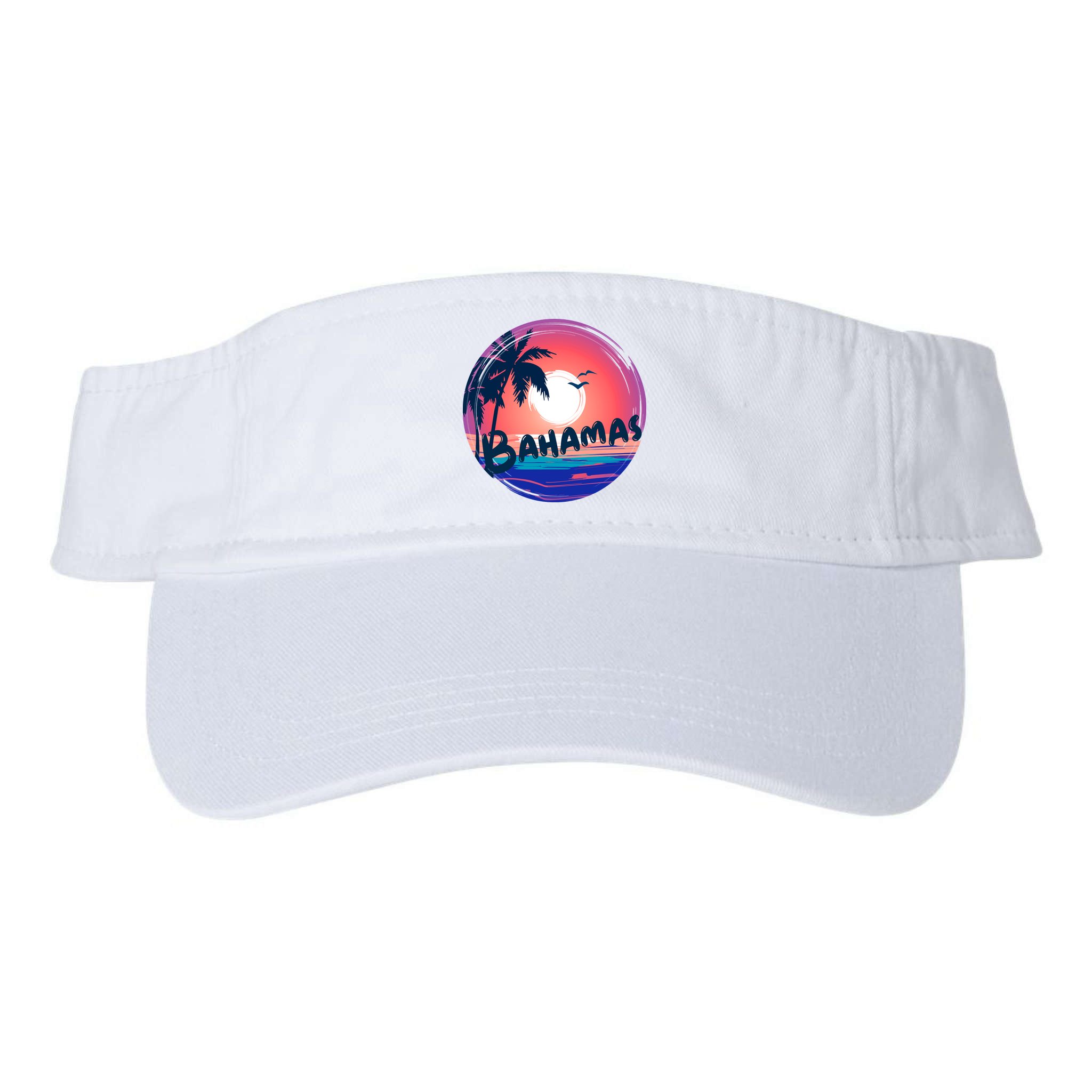 Bahamas Retro Circle Visor