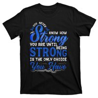 Blue Ribbon Colon Cancer T-Shirt