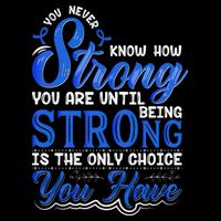 Blue Ribbon Colon Cancer Backpack