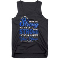 Blue Ribbon Colon Cancer Tank Top