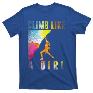 Bouldering Rock Climber Rock Climbing T-Shirt