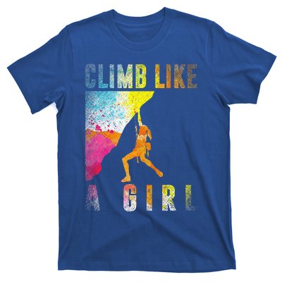 Bouldering Rock Climber Rock Climbing T-Shirt