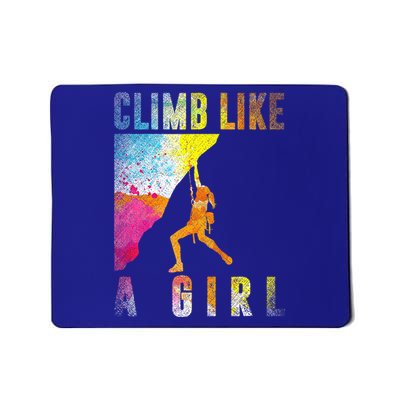 Bouldering Rock Climber Rock Climbing Mousepad