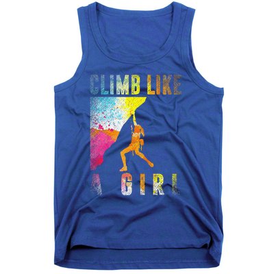 Bouldering Rock Climber Rock Climbing Tank Top