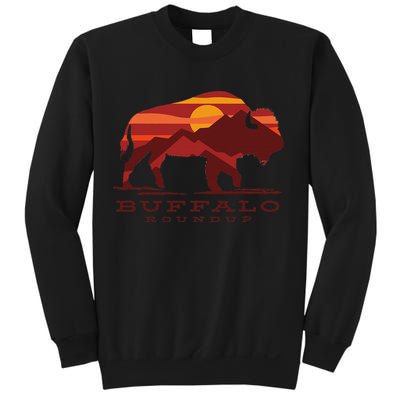 Buffalo Roundup Custer State Park South Dakota Sunset Sweatshirt
