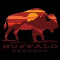 Buffalo Roundup Custer State Park South Dakota Sunset City Backpack