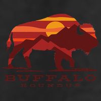 Buffalo Roundup Custer State Park South Dakota Sunset Adult Drive Performance Visor