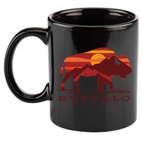 Buffalo Roundup Custer State Park South Dakota Sunset 11oz C Handle Ceramic Mug
