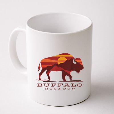 Buffalo Roundup Custer State Park South Dakota Sunset Mug