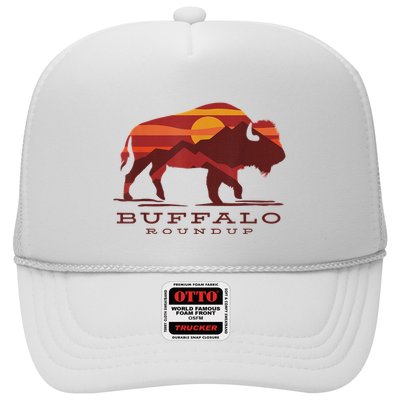 Buffalo Roundup Custer State Park South Dakota Sunset Trucker Hat