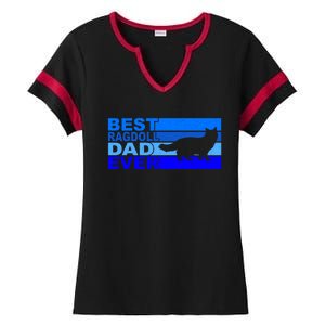 Best Ragdoll Cat Dad Ever Gift Ladies Halftime Notch Neck Tee