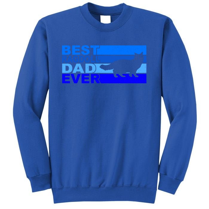 Best Ragdoll Cat Dad Ever Gift Sweatshirt