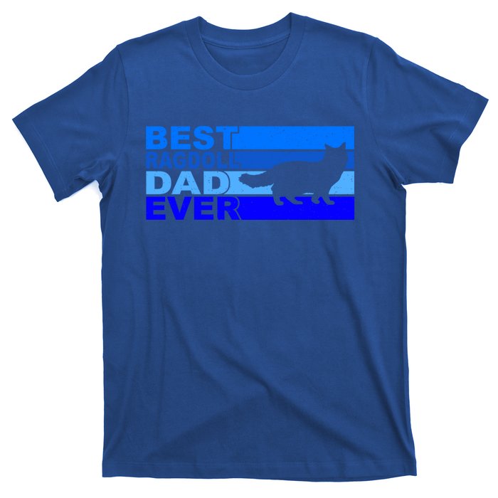 Best Ragdoll Cat Dad Ever Gift T-Shirt