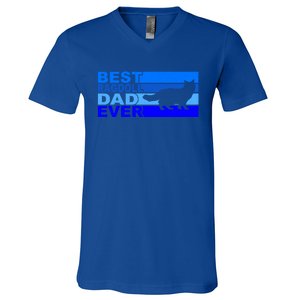 Best Ragdoll Cat Dad Ever Gift V-Neck T-Shirt