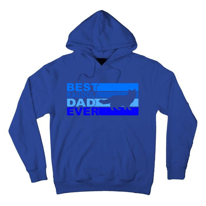 Best Ragdoll Cat Dad Ever Gift Tall Hoodie