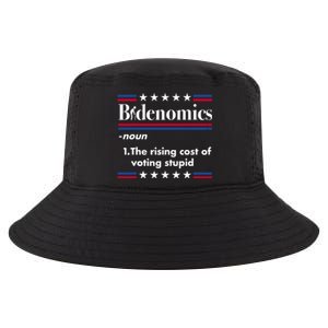 Bidenomics Rising Cost Of Voting Joe Biden Funny Satire Cool Comfort Performance Bucket Hat