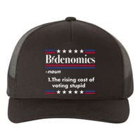 Bidenomics Rising Cost Of Voting Joe Biden Funny Satire Yupoong Adult 5-Panel Trucker Hat