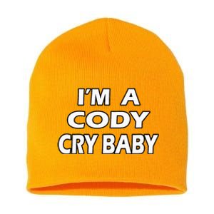 Baby Rhodes Cry Baby Wrestling Short Acrylic Beanie