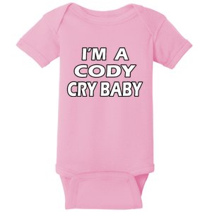 Baby Rhodes Cry Baby Wrestling Baby Bodysuit