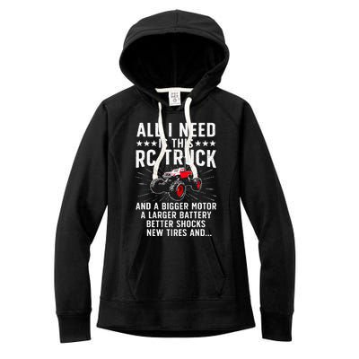 Best Rc Car Design For Rc Car Racing Lovers Women's Fleece Hoodie