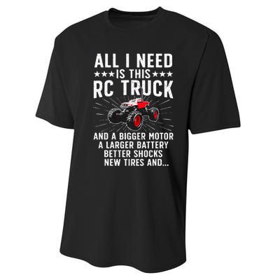 Best Rc Car Design For Rc Car Racing Lovers Performance Sprint T-Shirt