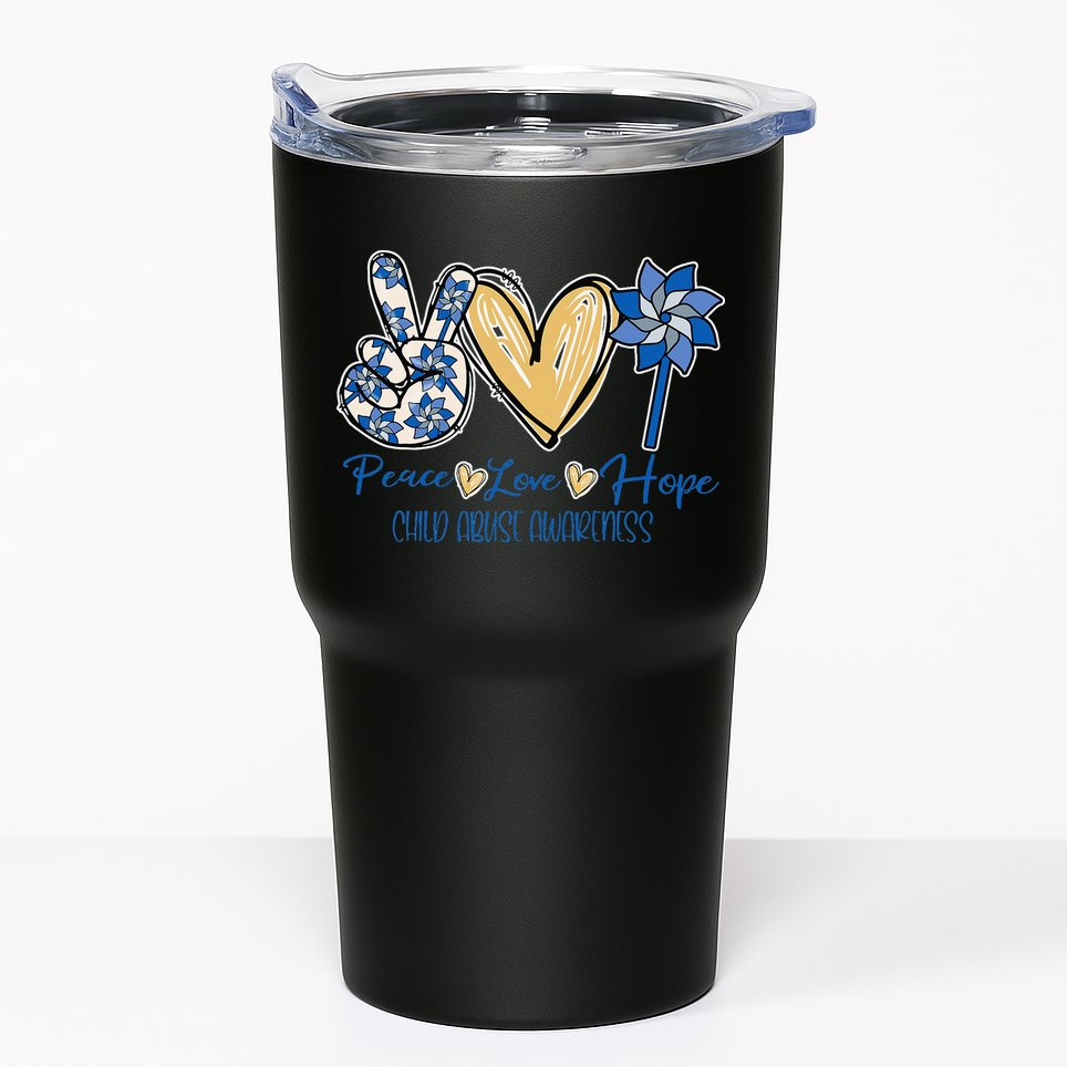 Blue rainbow child abuse prevention awareness month 247365 Tumbler