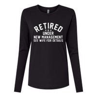 Best Retired Design For Retiree Retired Retirement Womens Cotton Relaxed Long Sleeve T-Shirt