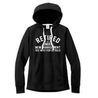 Best Retired Design For Retiree Retired Retirement Women's Fleece Hoodie