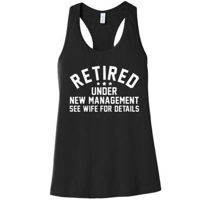 Best Retired Design For Retiree Retired Retirement Women's Racerback Tank