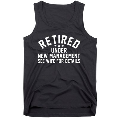 Best Retired Design For Retiree Retired Retirement Tank Top