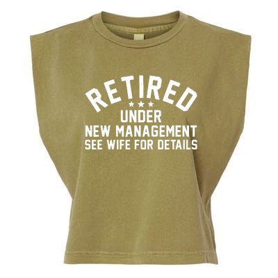 Best Retired Design For Retiree Retired Retirement Garment-Dyed Women's Muscle Tee