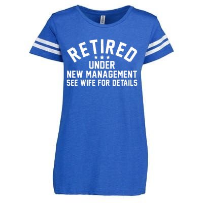 Best Retired Design For Retiree Retired Retirement Enza Ladies Jersey Football T-Shirt