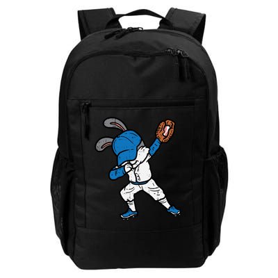 Bunny Rabbit Dab Baseball Easter Sport Pitcher Gift Backpack