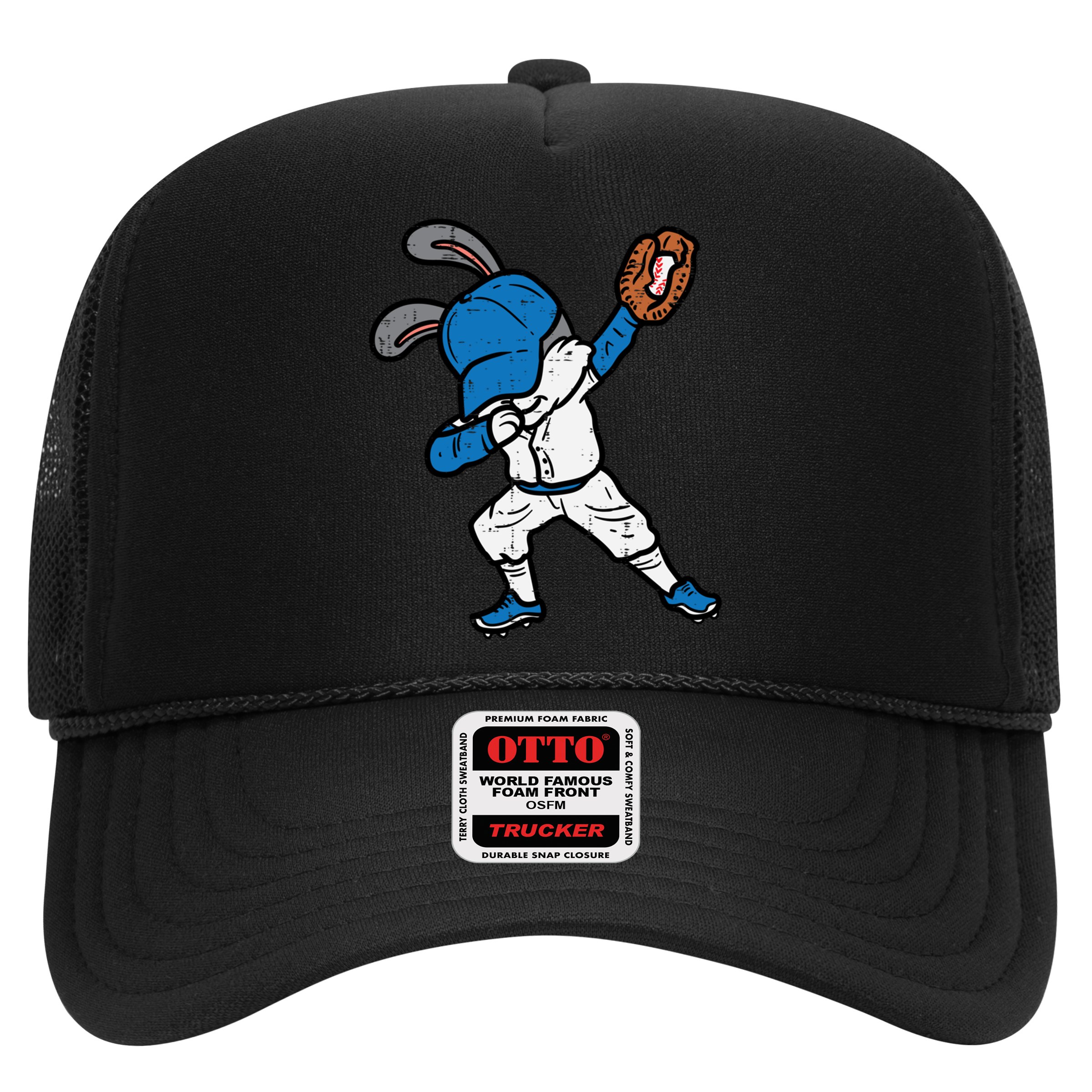 Bunny Rabbit Dab Baseball Easter Sport Pitcher Gift Hat