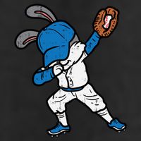 Bunny Rabbit Dab Baseball Easter Sport Pitcher Gift Hat