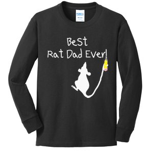 Best Rat Dad Ever Kids Long Sleeve Shirt