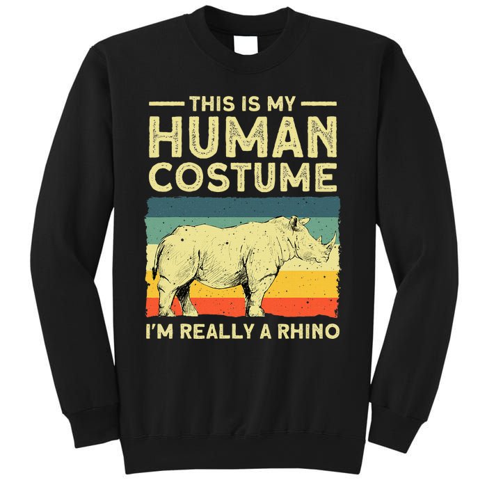 Best Rhino Design Rhino Rhinoceros Lovers Sweatshirt