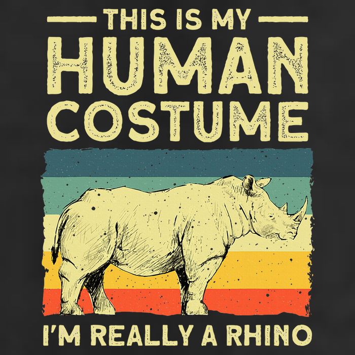 Best Rhino Design Rhino Rhinoceros Lovers Adult Drive Performance Visor