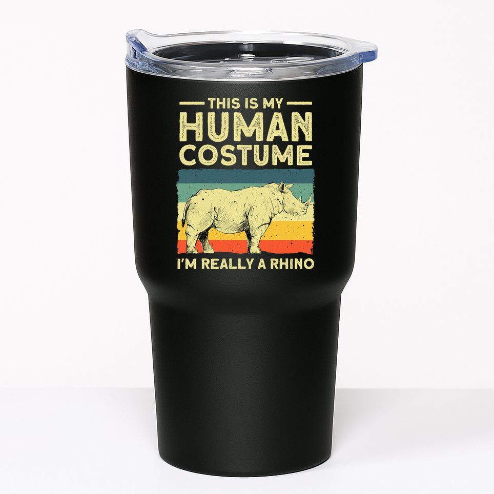 Best Rhino Design Rhino Rhinoceros Lovers Tumbler