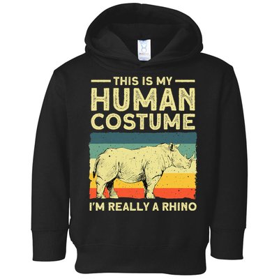 Best Rhino Design Rhino Rhinoceros Lovers Toddler Hoodie