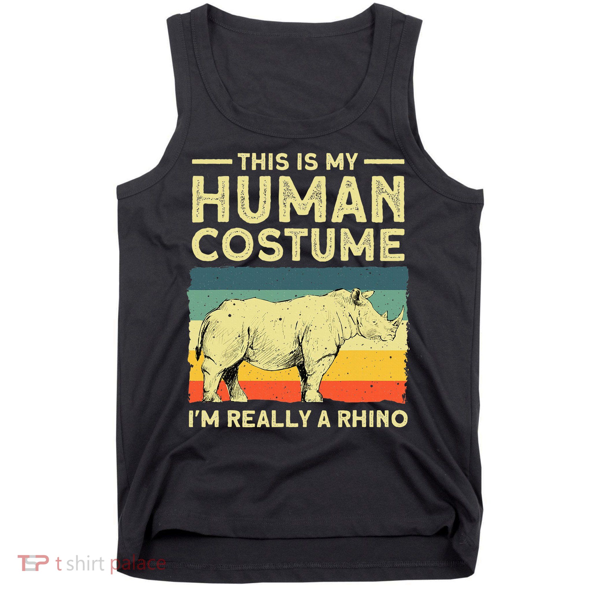 Best Rhino Design Rhino Rhinoceros Lovers Tank Top