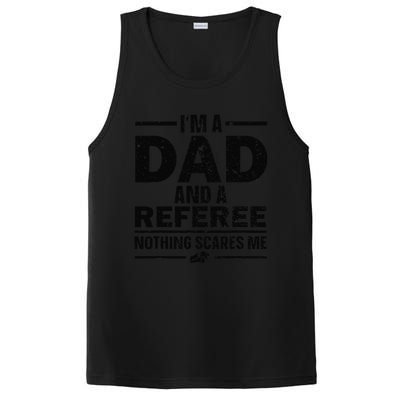 Best Referee Dad Reffing Sports Ref Referee PosiCharge Competitor Tank