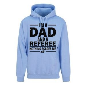 Best Referee Dad Reffing Sports Ref Referee Unisex Surf Hoodie