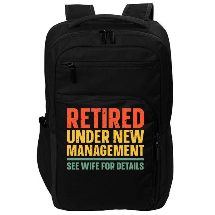 Best Retired Design For Retiree Retired Retirement Impact Tech Backpack