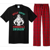 Bells Ringin Dumbbells Swingin Fitness Christmas Pajama Set