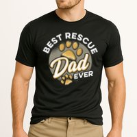 Best Rescue Dad Ever Animal Rescue Cat Dog Rescue Cooling Performance Crew T-Shirt